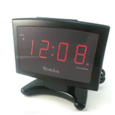 Westclox 70014 Digital Led Plasma Alarm Clock